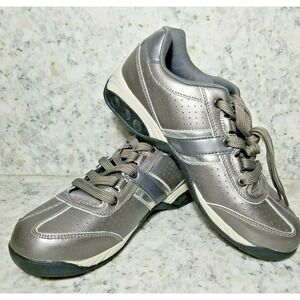 Therafit Women's‎ Size 7 Euro Oxford Pewter NWOT Metallic Orthopedic Thera Fit